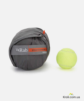 Коврик надувной Rab Stratosphere 4, 183x51x8см, Graphene Regular (RB QMA-05-GRH-REG-REG)