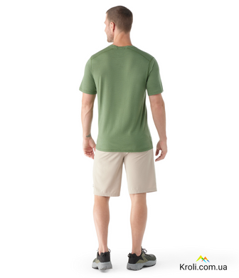 Футболка чоловіча Smartwool Men's Merino Short Sleeve Tee, Fern Green, M (SW SW016948.N06-M)