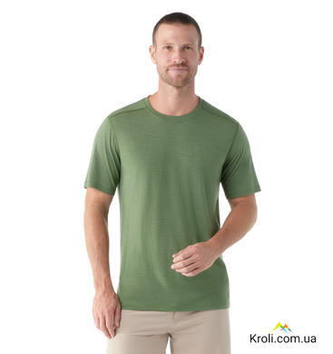 Футболка чоловіча Smartwool Men's Merino Short Sleeve Tee, Fern Green, M (SW SW016948.N06-M)