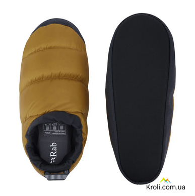 Чуни туристические пуховые Rab Down Hut Slipper, Dark Butternut, 36-37 (XS) (RB QAJ-03-DBN-XSM)