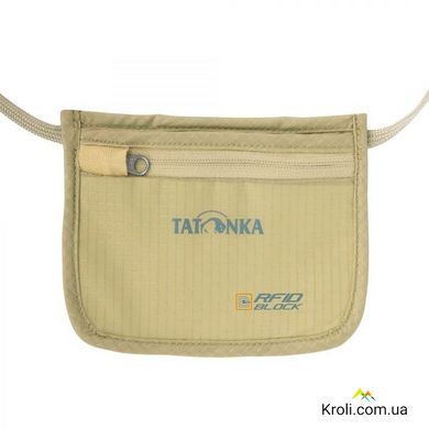 Кошелёк нательный Tatonka Skin ID Pocket RFID B, Natural (TAT 2902.225)