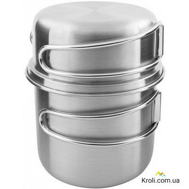 Набор кружек Tatonka Handle Mug 500 Set, Silver (TAT 4172.000)