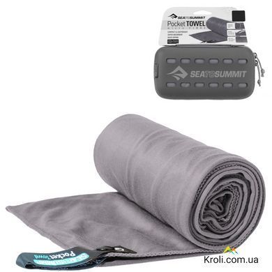 Полотенце Sea To Summit Pocket Towel S Grey (STS APOCTSGY)