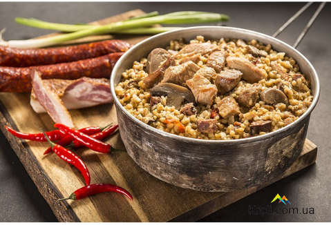 Пикантное мясное ассорти с булгуром Adventure Menu Spicy meat mix with bulgur (AM 687)