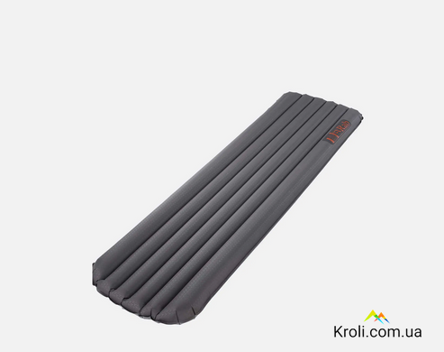 Коврик надувной Rab Stratosphere 4, 183x51x8см, Graphene Regular (RB QMA-05-GRH-REG-REG)
