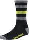 Носки мужские Smartwool Striped Hike Light Crew Black, р.XL (SW SW141.001-XL)