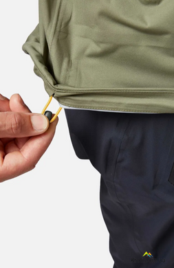 Куртка чоловіча мембранна Rab Kinetic 2.0 Jacket, Light Khaki, L (RB QWG-74-LKH-LRG)