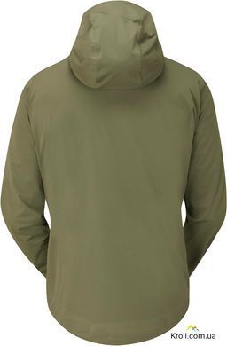 Куртка чоловіча мембранна Rab Kinetic 2.0 Jacket, Light Khaki, L (RB QWG-74-LKH-LRG)