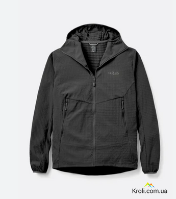 Кофта мужская Rab Evolute Hoody, Beluga, S (RB QFG-19-BEL-SML)