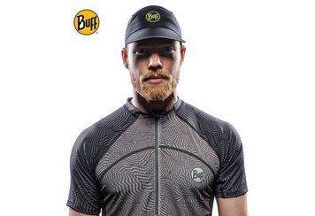 Кепка Buff Pack Run Cap R-Flash Logo Black (BU 113706.999.10.00)