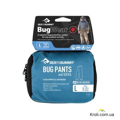 Штани від комарів Sea to Summit Bug Pants Olive, S (STS ABUGPSSM)