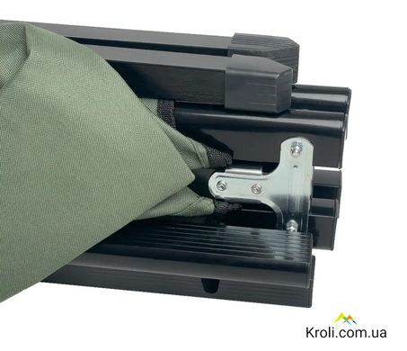 Розкладачка Base Camp Camping Bed, Olive Green (BCP 10601)