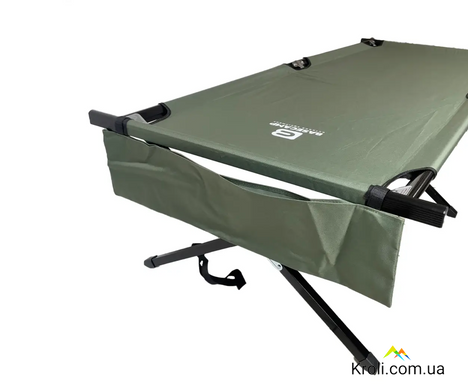 Розкладачка Base Camp Camping Bed, Olive Green (BCP 10601)