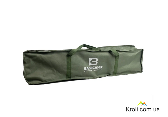 Розкладачка Base Camp Camping Bed, Olive Green (BCP 10601)