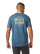 Футболка мужская Rab Stance Mountain Peak Tee, Tempest Blue, M (RB QCB-66-TMB-MED)