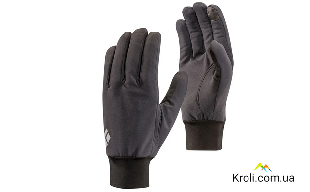 Рукавички чоловічі Black Diamond MidWeight Softshell Gloves Smoke, р.XS (BD 801041.SMOK-XS)
