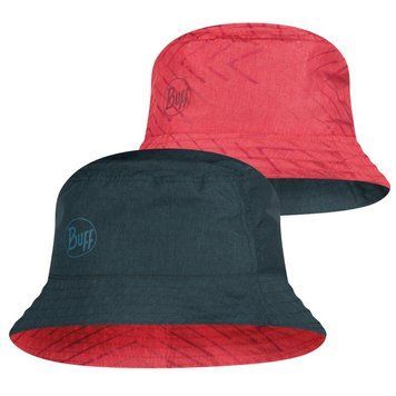 Панама Buff Travel Bucket Hat, Collage Red-Black - M/L (BU 117204.425.25.00)