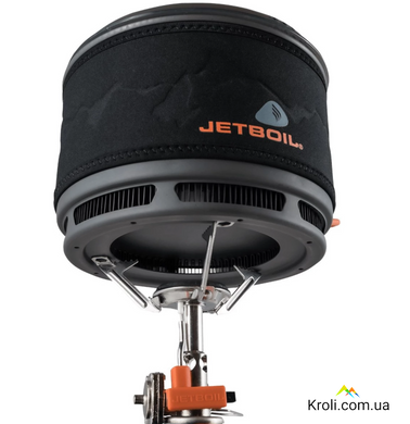 Каструля керамічна туристична Jetboil FluxRing Cook Pot, Black, 1.5л (JB CRCPT15)