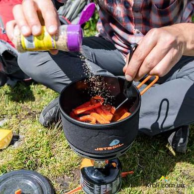 Кастрюля керамическая туристическая Jetboil FluxRing Cook Pot, Black, 1.5л (JB CRCPT15)