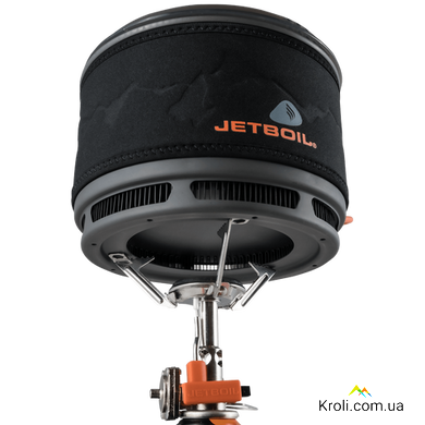 Кастрюля керамическая туристическая Jetboil FluxRing Cook Pot, Black, 1.5л (JB CRCPT15)