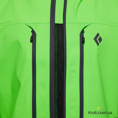 Чоловіча куртка Black Diamond Dawn Patrol Hybrid Shell, L - Vibrant Green (BD 7450043048LRG1)