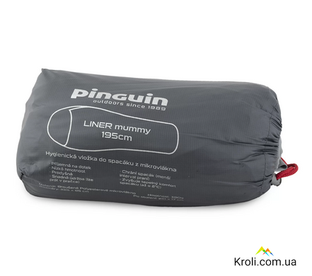 Вкладиш для спального мішка Pinguin Liner Blanket, 190, Grey (PNG 245387)