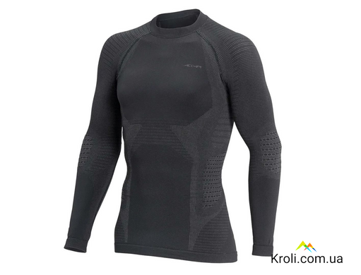 Термофутболка з довгим рукавом чоловіча Accapi Polar Bear New, Black/Gray, XS/S (ACC PA751.9961-XSS)