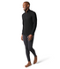 Термофутболка з довгим рукавом чоловіча Smartwool Men's Classic Thermal Merino Base Layer 1/4 Zip Boxed, Black, XXL (SW SW002822.001-XXL)