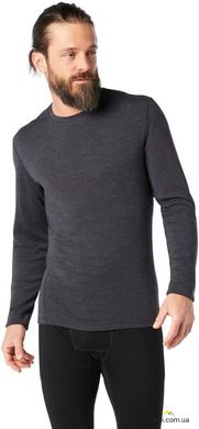 Термофутболка чоловіча Smartwool Men's Merino 250 Baselayer Crew Boxed, Charcoal Heather, L (SW SW016350.010-L)