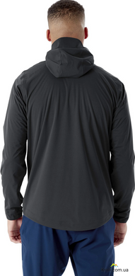Куртка чоловіча мембранна Rab Kinetic 2.0 Jacket, Beluga, L (RB QWG-74-BE-L)