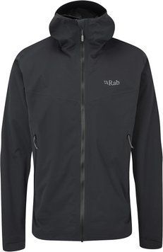 Куртка чоловіча мембранна Rab Kinetic 2.0 Jacket, Beluga, L (RB QWG-74-BE-L)