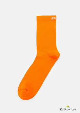 Носки велосипедные POC Fluo Sock Mid, Fluorescent Orange, S (37-39) (PC 651429050SML1)