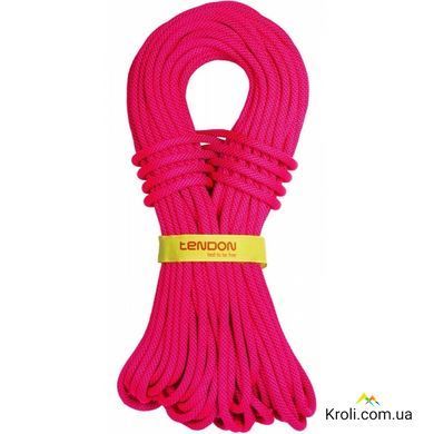Динамічна мотузка Tendon Master TeFIX 9,0 мм STD Pink, 50м (TND D090MF41S050C)