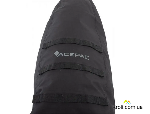 Велосумка подседельная Acepac Saddle Drybag 8, Black (ACPC 120104) 2021