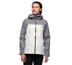 Куртка жіноча Black Diamond Stormline Stretch Rain Shell, M - Aluminum/Ash (BD M697.9197-M)