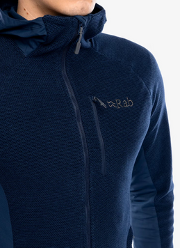 Кофта чоловіча Rab Capacitor Hoody, Deep Ink, M (RB QFF-02-DIK-MED)