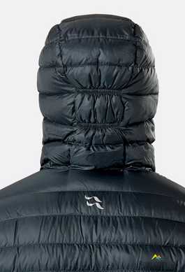 Куртка чоловічаі пухова Rab Microlight Alpine Jacket куртка чоловіча, Beluga, L (RB QDB-12-BE-L)