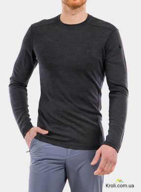 Термофуболка мужская Smartwool Men's Merino 250 Baselayer Crew Boxed, Charcoal Heather, XL (SW SW016350.010-XL)