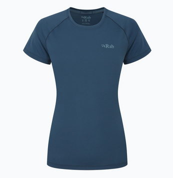 Футболка женская Rab Sonic Tee Wmns, Tempest Blue, S (10) (RB QBL-02-TMB-10)