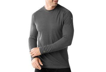 Термофутболка Smartwool Men's PhD Ultra Light Long Sleeve Shirt 016097 Charcoal (003), XL