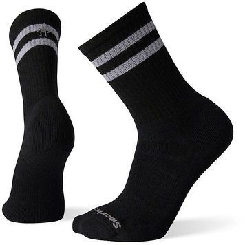 Шкарпетки чоловічі Smartwool Athletic Targeted Cushion Stripe Crew 2 Pack, Black, 38-41 (SW SW004113.001-M)