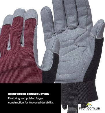 Перчатки женские Black Diamond Crag Gloves, Bordeaux, XS (BD 801866.6018-XS)