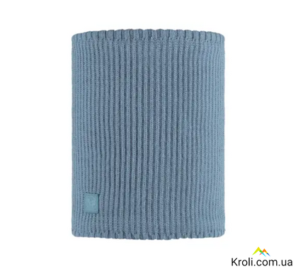 Бафф (шарф-турба) Buff Knitted&Fleece Neckwarmer Rutger, Light Blue (BU 129695.704.10.00)