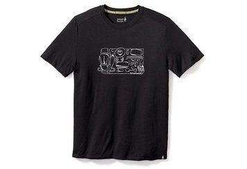 Футболка Smartwool Men's Merino 150 Backpacker's Tee Black (001), XL
