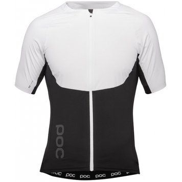 Велоджерсі POC Raceday XC Zip Tee, (Hydrogen White/Uranium Black, M (PC SS18523058001MED1)