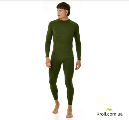 Термофутболка с длинным мужским рукавом Accapi Polar Bear New, Темно-оливковый (Military Black) M/L (ACC PA751.1799-ML)