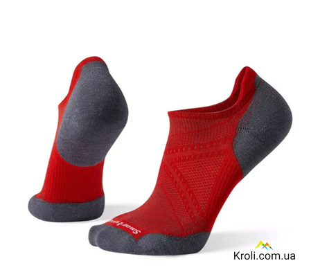 Шкапрпетки чоловічі Smartwool Run Targeted Cushion Low Ankle Pattern Socks, Tandoori Orange, L (SW SW001660.823-L)
