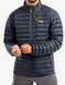 Куртка мужская зимняя. Rab Microlight Jacket, Beluga, M (RB QDB-16-BE-M)