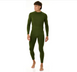 Термофутболка с длинным мужским рукавом Accapi Polar Bear New, Темно-оливковый (Military Black) M/L (ACC PA751.1799-ML)