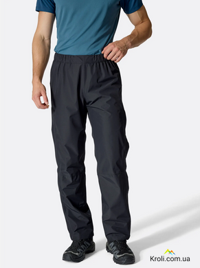Штаны мужские Rab Downpour Pants, Black, L, Regular (RB QWI-27-BLK-LRG)
